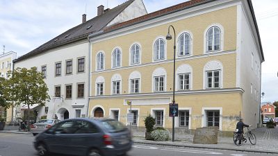 Adolf Hitler's birthplace in Braunau, Austria